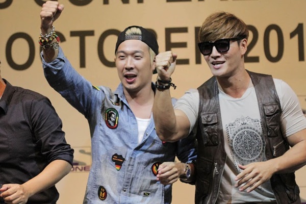 HaHa dan Kim Jong Kook