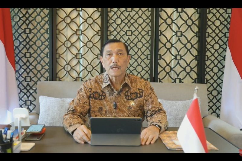 Menko Kemaritiman dan Investasi Luhut Binsar Pandjaitan. (ANTARA/HO Kemenko Kemaritiman dan Investasi)