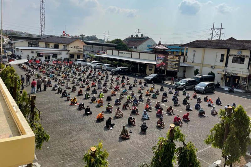 3.283 Preman Ditangkap Polisi, Terbanyak di Wilayah Gubernur Ganjar