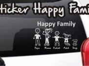 Stiker Belakang Mobil, Gegayaan Ala Bapak-Bapak Nanggung