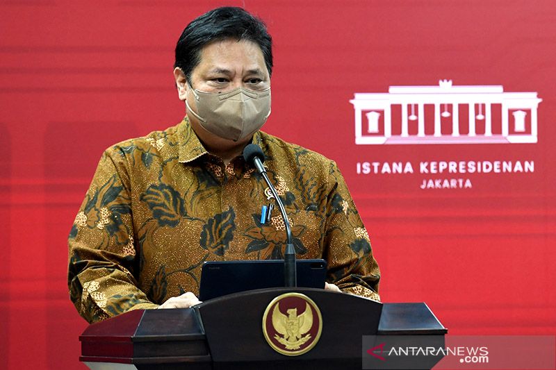 Menteri Koordinator Bidang Perekonomian Airlangga Hartarto. Foto: ANTARA/HO-Biro Pers Setpres/Rusman