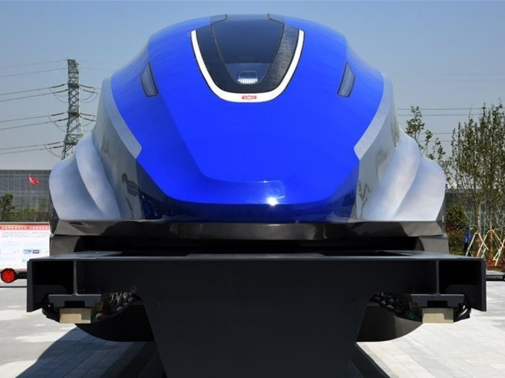 Kereta ini bisa mulai beroperasi dalam waktu 3-10 tahun. (Foto: www.news.cn)