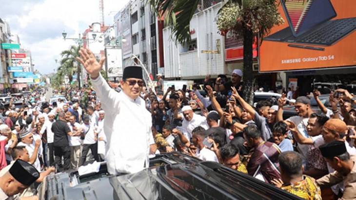 Menyimak Sumpah Prabowo saat Hadiri Silaturahim Akbar di Medan