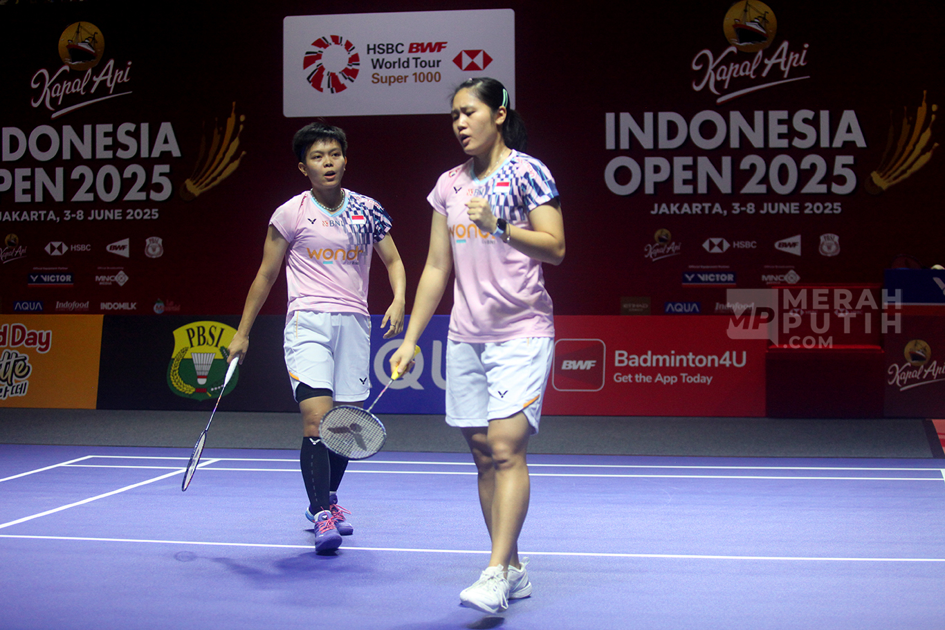 Indonesia Open 2025: Ganda Putri Indonesia Lanny/Fadia Melaju ke Babak 16 Besar