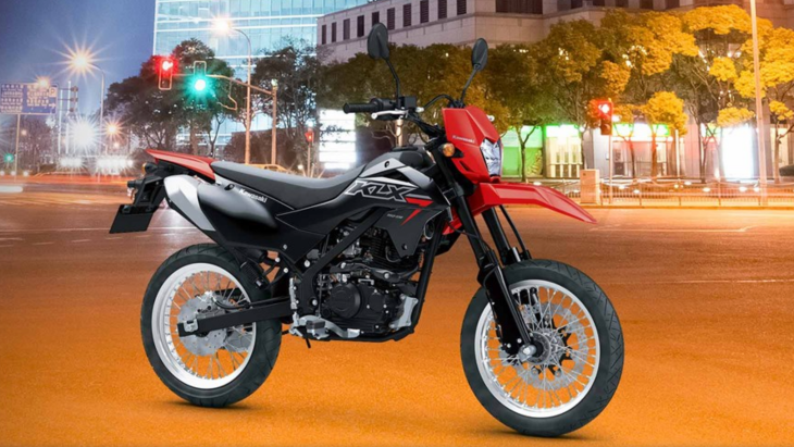 Tampil Lebih Agresif, Kawasaki Indonesia Perkenalkan New KLX150SM