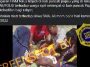 [HOAKS atau FAKTA]: Siswa SMA di Papua Tewas Ditembak Aparat