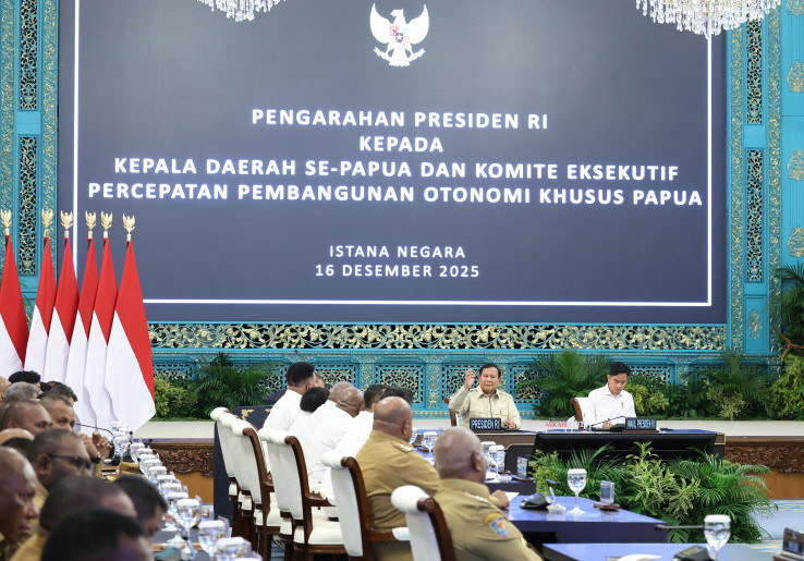 Prabowo Ingatkan Kepala Daerah Papua tak Gunakan Dana Otsus untuk Jalan-Jalan