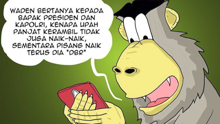 Saat Beruk Jadi Tokoh Komik