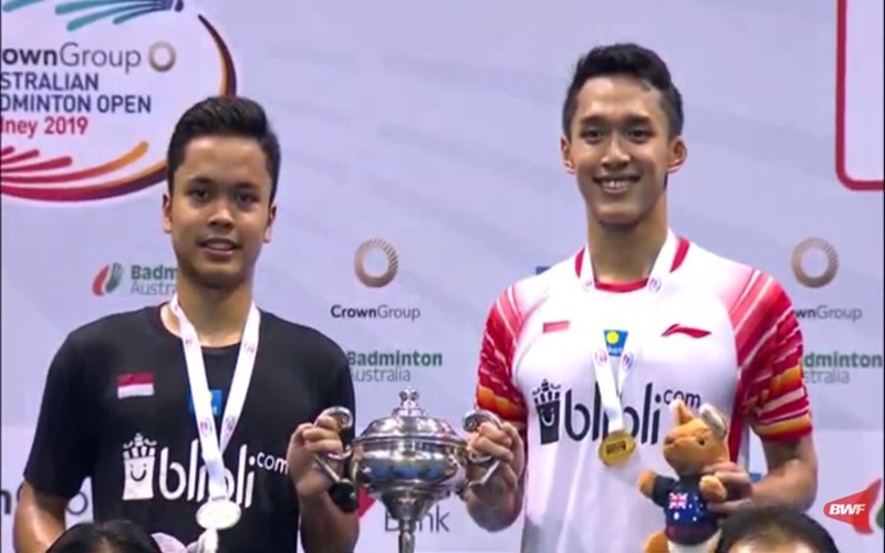 Menangi 'Perang Saudara' Jojo Raih Juara Australia Open 2019
