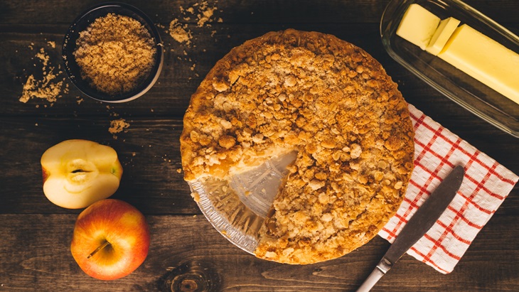 Resep Apple Pie Crumble Kekinian, Cocok Buat Dessert Sore Hari