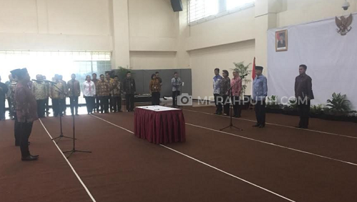 Lantik 2 Pejabat Baru, Ketua KPK Incar Status WTP dari BPK