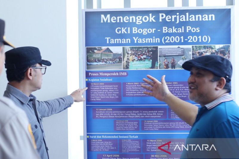 GKI Yasmin Bogor Diresmikan pada Perayaan Paskah