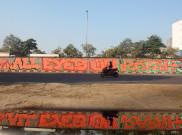 Karya Seni Mural All Eyes On Rafah Hiasi Jalanan Jakarta