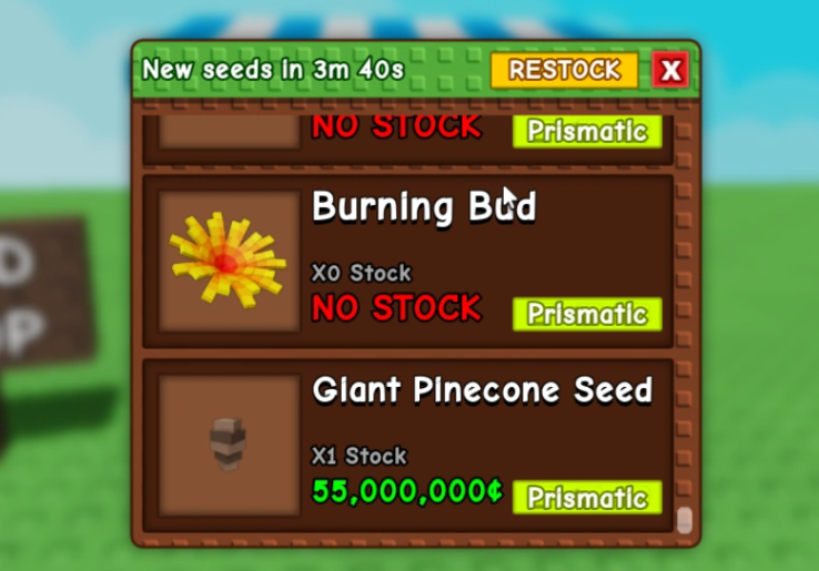 Giant Pinecone di Grow a Garden: Cara Mendapatkan dan Fakta Lengkapnya