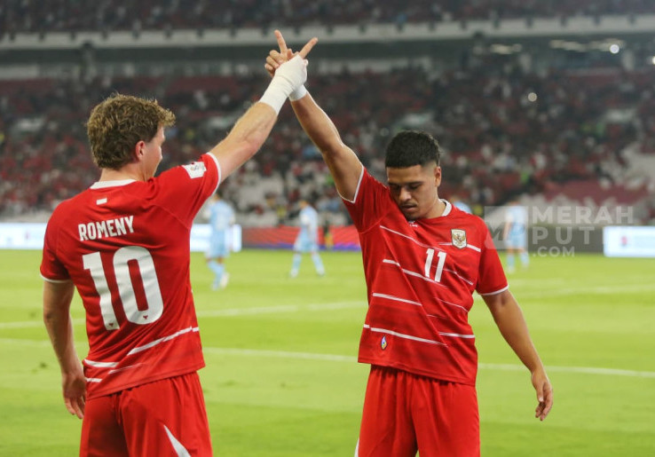 Babak Pertama Indonesia vs Singapura: Gol Cepat Ragnar Oratmangoen Bawa Timnas Indonesia Pecundangi Singapura