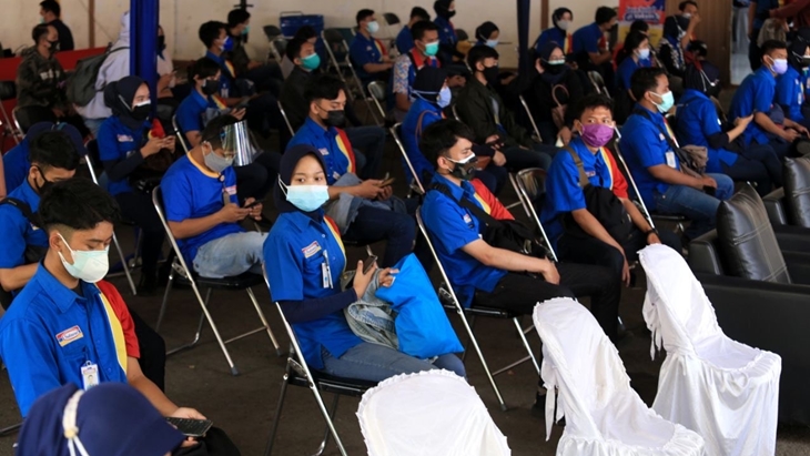 3.000 Karyawan Indomaret Ditargetkan Ikut Vaksinasi di Bandung