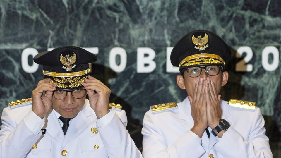 Anies Baswedan dan Sandiaga Uno
