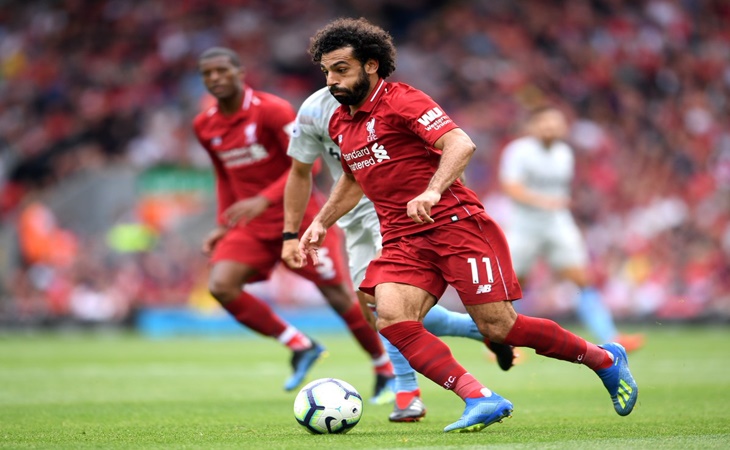 Mo Salah Buka Kran Gol, Liverpool Awali Musim dengan Menang Besar