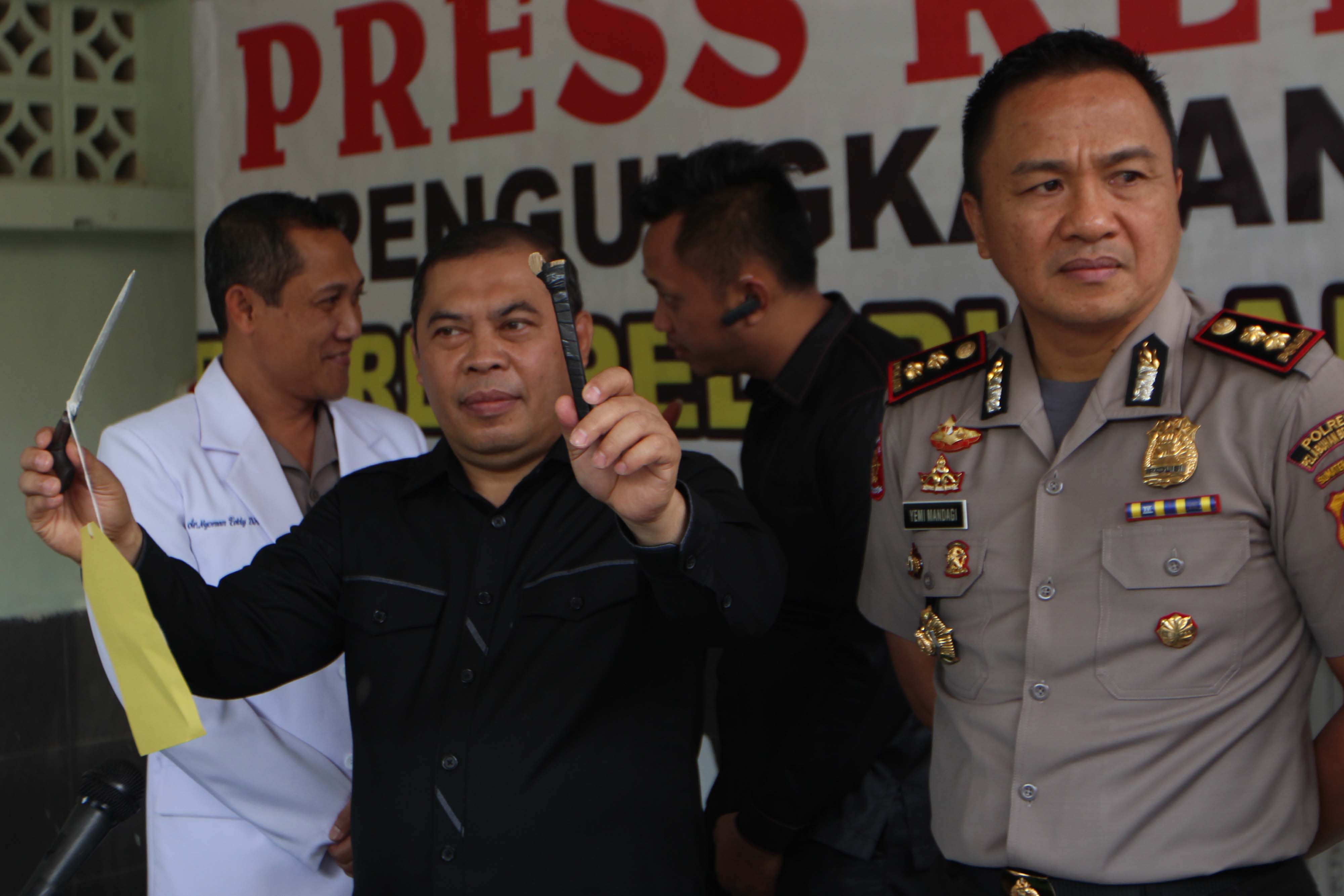 Usai Lompat Pagar, Penusuk Anggota Polda Sumut Hendak Bakar Pos Penjagaan