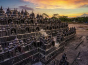 Mengunjungi 'Borobudur' di Alun-Alun Lor Boyolali