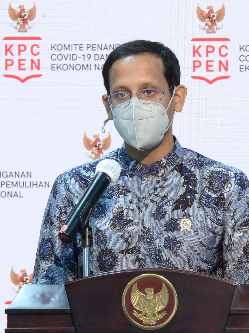 Mendikbud Nadiem Makarim. (Foto: setkab.go.id).