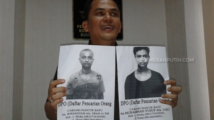 Dua DPO Tahanan Cabjari Pancur Batu Masuk DPO