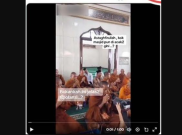 [HOAKS atau FAKTA]: Biksu Thudong Beribadah dan Acak-Acak Masjid