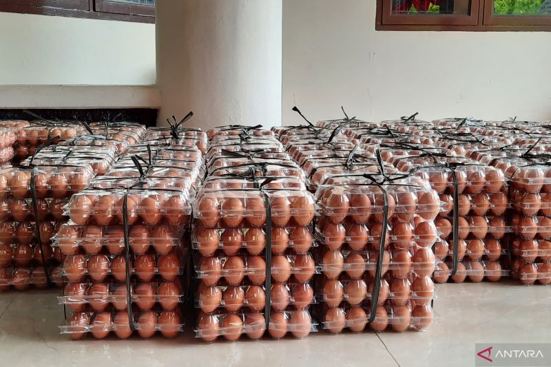 Dinas Perindustrian dan Perdagangan (Disperindag) Kabupaten Tangerang, Provinsi Banten menyebutkan bahwa kenaikan sejumlah harga telur ayam di pasar tradisional yang ada di wilayahnya itu dipengaruhi akibat adanya kenaikan harga pakan. (Azmi Samsul Maarif)