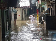 666 Rumah Mati Lampu Akibat Banjir DKI Jumat Pagi