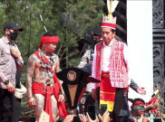 Jokowi Minta Dukungan Suku Dayak Bangun IKN di Kaltim