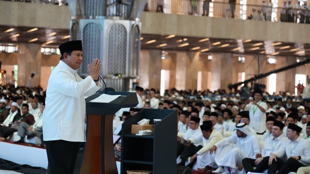 Kukuhkan Pengurus MUI 2025–2030, Prabowo: Lambang Bersatunya Ulama dan Umara