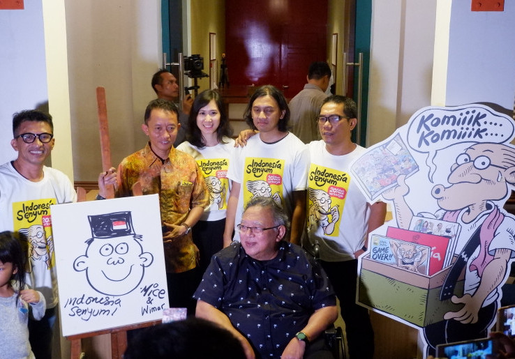 Mengulik Dunia Kreatif Mice Kartun Melalui Pameran Indonesia Tersenyum