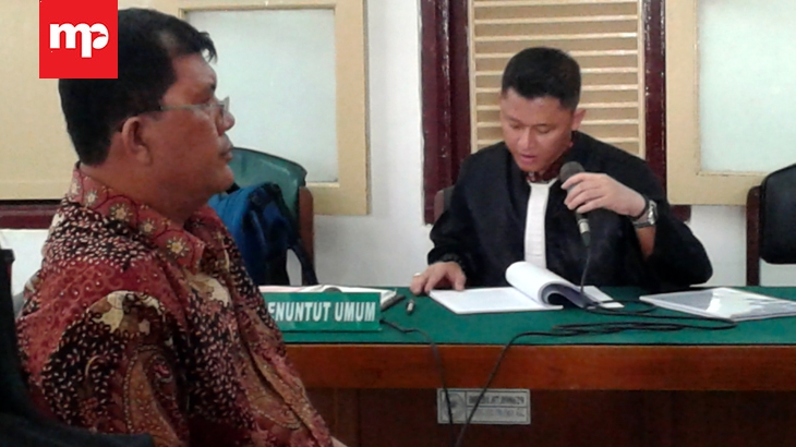 Pungli Rp200 Juta, Mantan Kapolsek Dituntut 1,6 Tahun Penjara