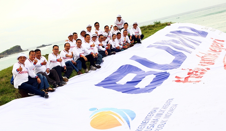 BUMN Bersinergi Dorong Percepatan Pembangunan Destinasi Pariwisata Mandalika. (Foto: bumn.go.id)