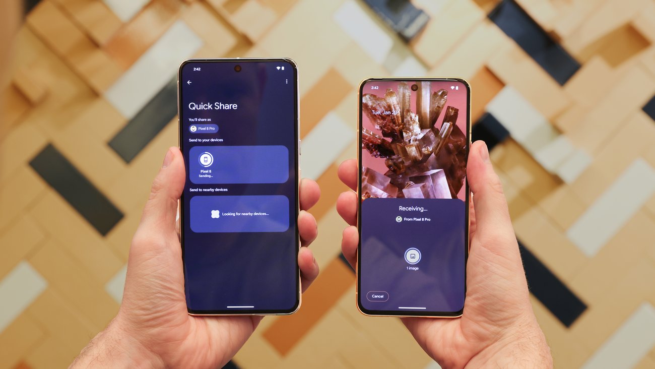 Google Bakal Perluas Quick Share ke iPhone dan MacBook