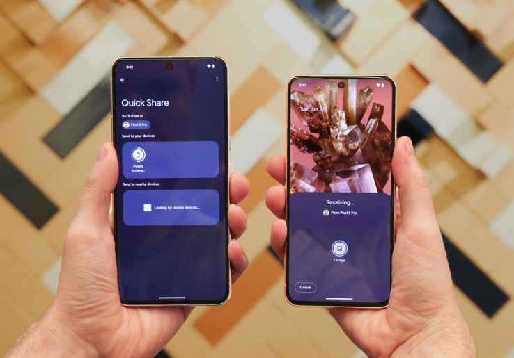 Google Bakal Perluas Quick Share ke iPhone dan MacBook