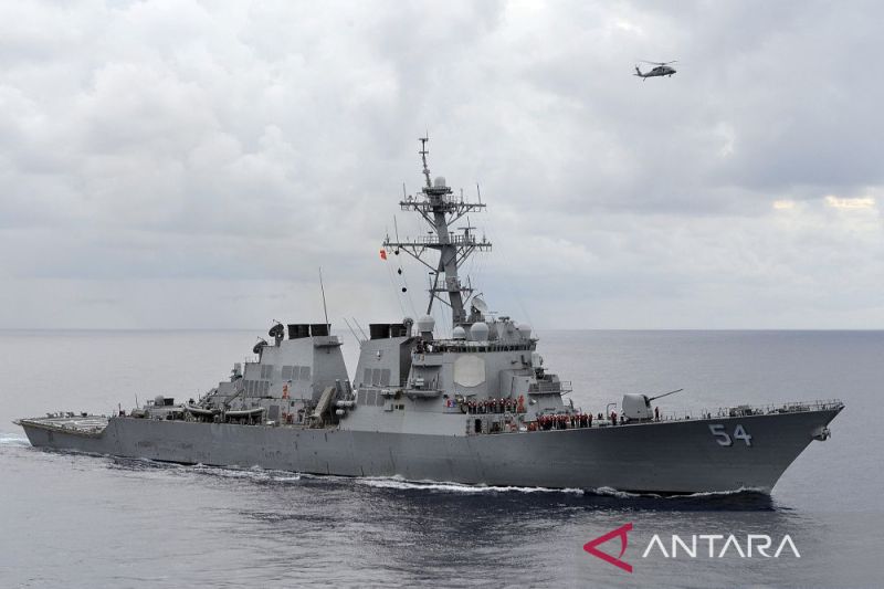 Kapal Perang AS Transit di Selat Taiwan Setelah Tiongkok Latihan Militer