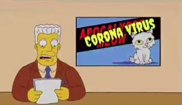 Kartun 'The Simpson' Ramalkan Tom Hanks Terinfeksi Virus Corona