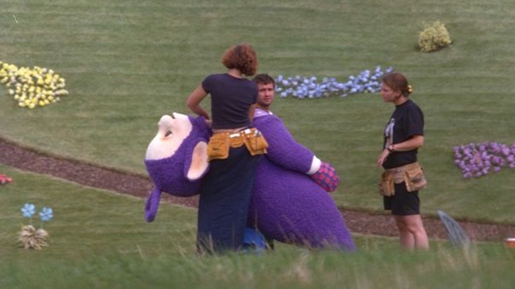Tinky Winky Tewas Kedinginan