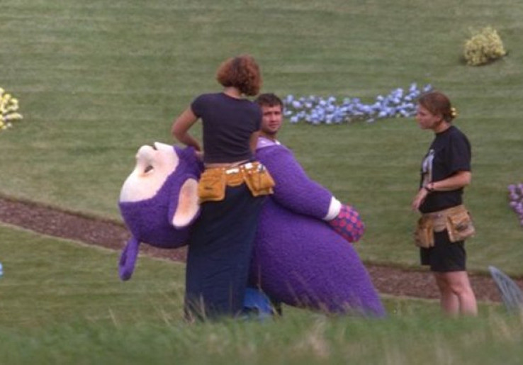 Tinky Winky Tewas Kedinginan