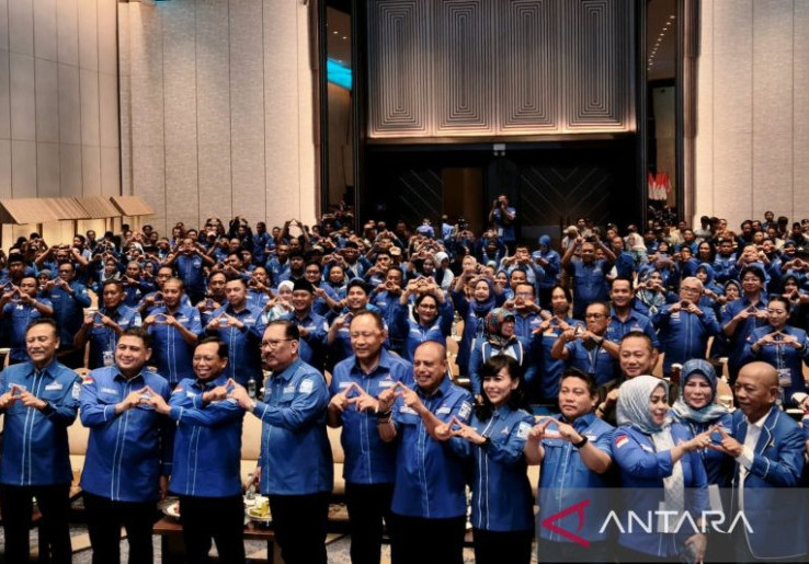 Usai Pindah Dari Golkar, Wali Kota Makassar Munafri Arifuddin Terpilih Aklamasi Jadi Ketua DPD Partai Demokrat 