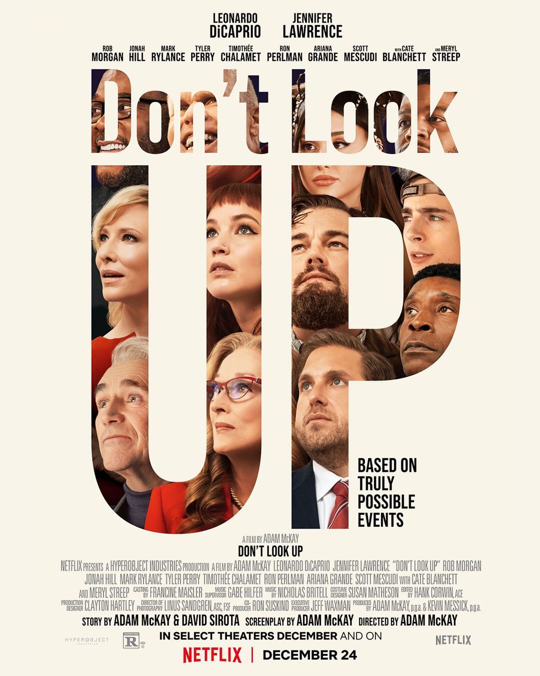 Poster Dont Look Up. (Foto: Instagram/dontlookupfilm)
