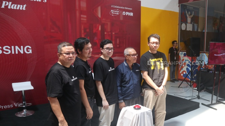 Pabrik Piringan Hitam PHR Pressing Resmi Beroperasi