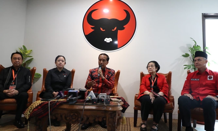 Pemimpin Harus Punya Nyali, Jokowi: Saya Lihat Pak Ganjar Punya Itu