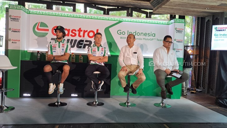 Castrol LCR Honda Sematkan Aksen Batik dan Logo Bengkel Lokal
