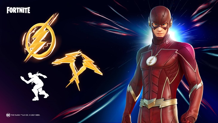 Fortnite Hadirkan Skin The Flash