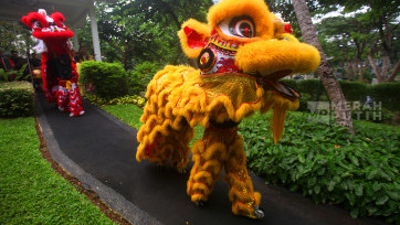 Kemeriahan Cap Go Meh 2025 Night of Harmony di Hotel Borobudur Jakarta