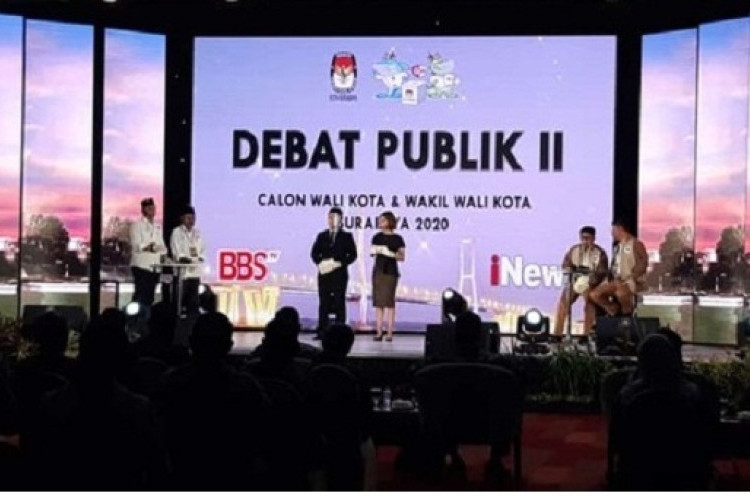 Eri-Armuji Unggul Telak di Putaran Kedua Debat Pilkada Surabaya
