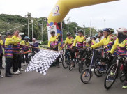 Puluhan Pesepeda Usia 60 Tahun ke Atas Ikut Gowes dari Jakarta ke IKN