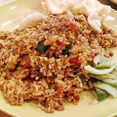 Nasi goreng piritan. (Instagram/ yauwlena)